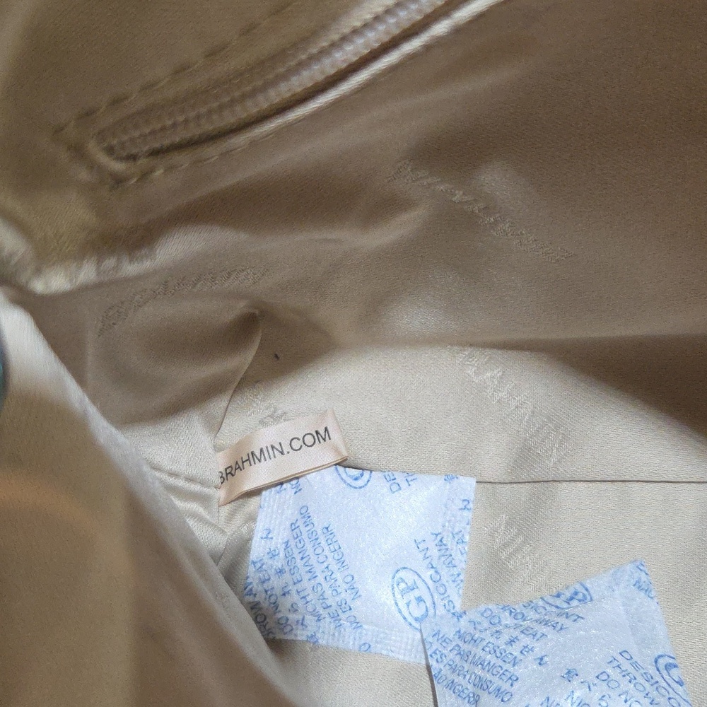 💙🔹️Brahmin 🔹️Blue Serenity  Sonic Lorelei  Genuine Leather  Shoulder Bag - Picture 8 of 13